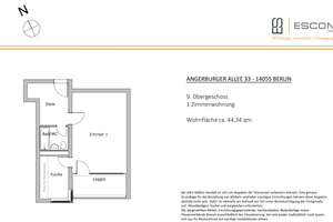 Top Rendite von 3.38 % für moderne 1-Zimmer-Wohnung in Berlin Westend – Die vollständige Adresse der Immobilie erhältst du vom Anbieter., 14055 Westend, Berlin – Vorschaubild 7