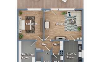 Der Hausklassiker für Jedermann in Gründau! EFH mit ELW, Garage, Garten, Glasfaser und eigenem Tank! – Die vollständige Adresse der Immobilie erhältst du vom Anbieter., 63584 Gründau – Vorschaubild 29