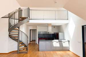 Exklusives Wohnen - EBK | Dachterrasse | Bad en Suite - Maisonette Wohnung im Lipsia Haus – Die vollständige Adresse der Immobilie erhältst du vom Anbieter., 4109 Zentrum, Leipzig – Vorschaubild 12