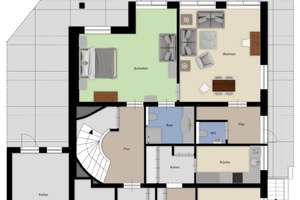 Hochwertiges Einfamilienhaus mit Einliegerwohnung in einer der besten Lagen Brühls – Die vollständige Adresse der Immobilie erhältst du vom Anbieter., 50321 Brühl – Vorschaubild 64