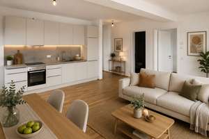 Helle 3-Zimmer-Wohnung mit Balkon & moderner Einbauküche – Thomas-Jefferson-Straße 38a, 68309 Käfertal, Mannheim – Vorschaubild 1