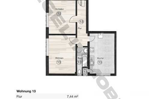 Sie hier? Wir auch! Kapitalanlage oder Eigennutz ! 2 Zimmer-Wohnung  in beliebter  Wohnlage