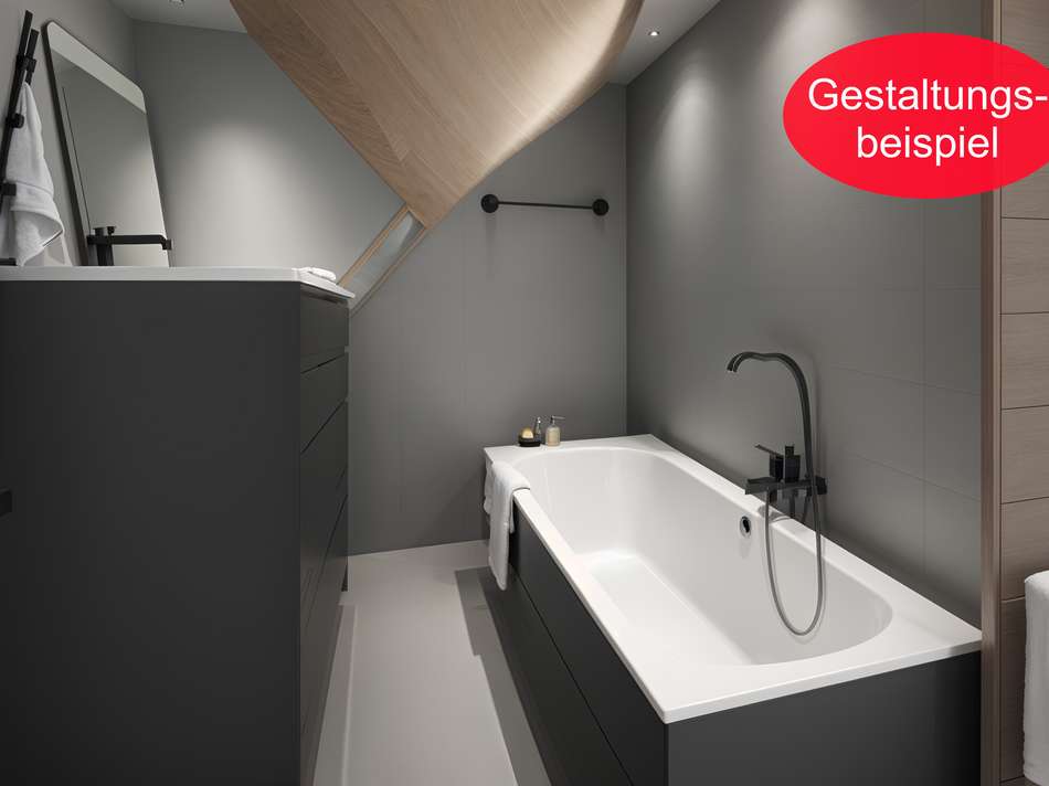 Badezimmer Gestaltungsbeispiel