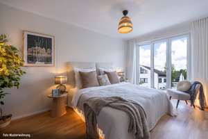 *BEZUGSFERTIG* STILVOLLE 4-ZIMMER-WOHNUNG MIT HERRLICHEM SÜD-BALKON – Gr­ubmühlerfeldstr. 48a, 82131 Gauting – Vorschaubild 3