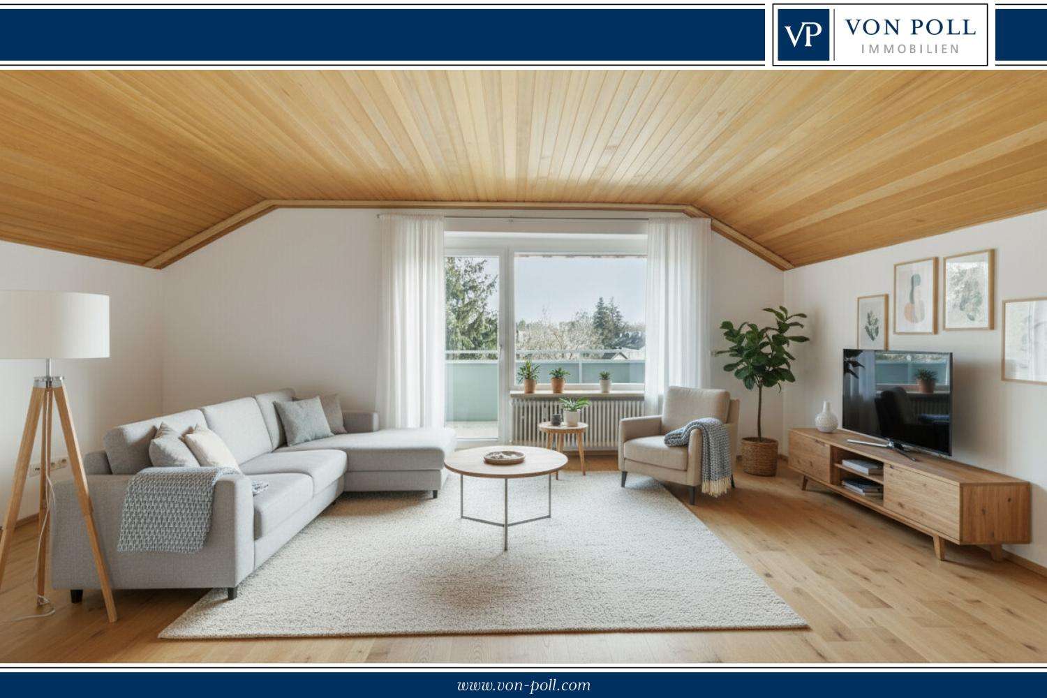 Immobilie in Geretsried - Ein Platz zum Wohlfühlen – Dachgeschosswohnung in grüner Randlage - Bild 11