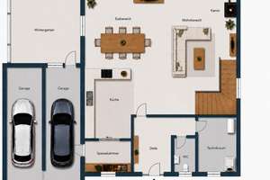 Modernes Einfamilienhaus mit Wintergarten, Doppelgarage und liebevoll angelegtem Garten in Schwendi – Die vollständige Adresse der Immobilie erhältst du vom Anbieter., 88477 Schwendi – Vorschaubild 32