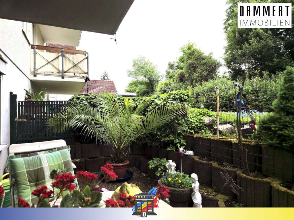 Immobilie in Bad Schönborn - Gepflegte Zweizimmer-Souterrainwohnung mit Terrasse und Gartenzugang - Bild 0