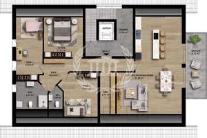 WE5: Das Penthouse-Gefühl im Dachgeschoss – 4 Zimmer | KfW40 QNG! – Die vollständige Adresse der Immobilie erhältst du vom Anbieter., 93173 Wenzenbach – Vorschaubild 5