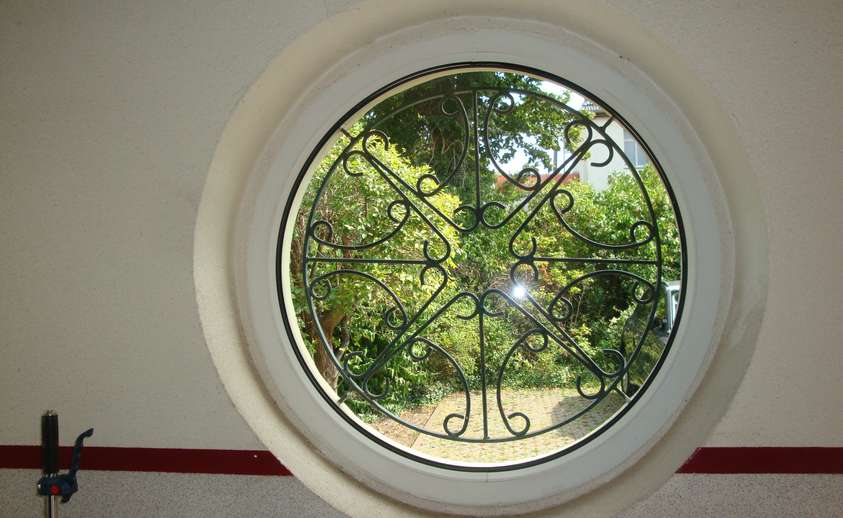 Fenster im Treppenhaus