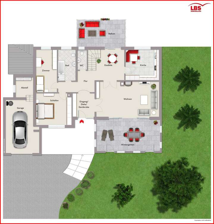 Grundriss Erdgeschoss