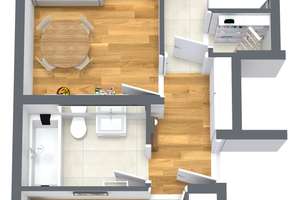 Stilvolle 2-Zimmer-Wohnung mit zwei Balkonen und TG-Stellplatz – Moselstraße 16-20, 50674 Neustadt/Süd, Köln – Vorschaubild 9