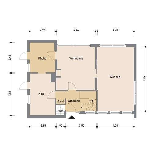 Grundriss Erdgeschoss