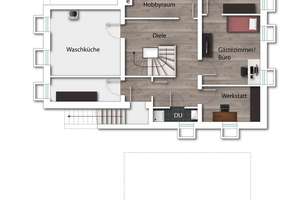 Modernes Einfamilienhaus mit Wintergarten, Einliegerwohnung und sonnigem Garten – Die vollständige Adresse der Immobilie erhältst du vom Anbieter., 83355 Grabenstätt – Vorschaubild 28