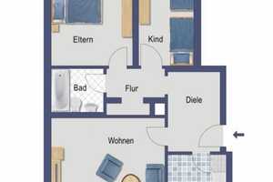 Exklusive 3-Zimmer-Wohnung mit gehobener Innenausstattung mit EBK in Düsseldorf – Rather Straße 62, 40476 Düsseldorf – Vorschaubild 19