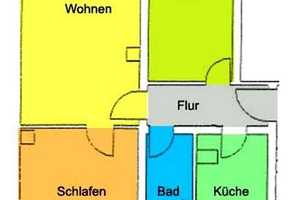 Sehenswerte 3-Zimmerwohnung mit Balkon in herrlicher grüner Umgebung! – Meißen (Kreis) – Vorschaubild 9