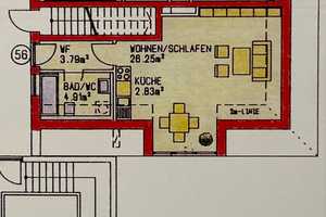 Stilvolles Apartment mit bodentiefen Fenstern & grünem Ausblick – Bezugsfertig, modern, ruhige Lage  – Zeißstraße 55, 9131 Chemnitz – Vorschaubild 1