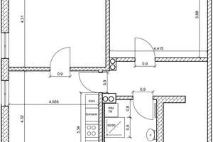 Erstbezug! Moderne 3-Zimmer-Dachgeschosswohnung mit Einbauküche – Benzstraße 29/1, 70327 Benzviertel, Stuttgart – Vorschaubild 6