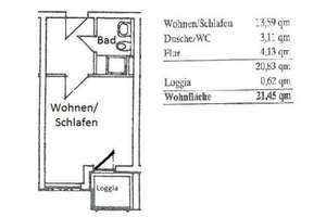 Alltagstaugliche, möblierte 1-Zimmer-Apartment in Nürnberg – Nordring 102, 90409 Maxfeld, Nürnberg – Vorschaubild 13