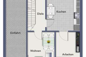 Charmantes Einfamilienhaus mit einzigartigem Grundstück in Wiesloch-Baiertal – Die vollständige Adresse der Immobilie erhältst du vom Anbieter., 69168 Wiesloch – Vorschaubild 4
