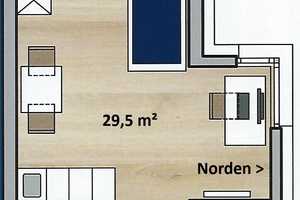 Studentenapartment mit Balkon und EBK – Firnhaberstraße 20, 86159 Augsburg – Vorschaubild 2