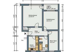 Sanierte 3-Zimmer-Erdgeschosswohnung mit Balkon in Mönchengladbach – ohne Maklerprovision – Die vollständige Adresse der Immobilie erhältst du vom Anbieter., 41189 Wickrath-Mitte, Mönchengladbach – Vorschaubild 6
