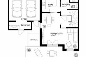 Charmante DHH mit attraktivem Garten, Dachstudio, Hobbyraum und moderner energieeffizienter Technik – München (Kreis) – Vorschaubild 15