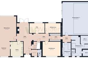 Komfortables Wohnen auf einer Ebene – Bungalow mit exklusiver Wellnessoase und Indoor-Pool – Die vollständige Adresse der Immobilie erhältst du vom Anbieter., 25554 Wilster – Vorschaubild 16
