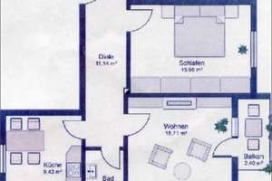* helle u. schöne 2-Zi.-Whg. in beliebter Lage * – Die vollständige Adresse der Immobilie erhältst du vom Anbieter., 1277 Blasewitz (Stadtteil), Dresden – Vorschaubild 7
