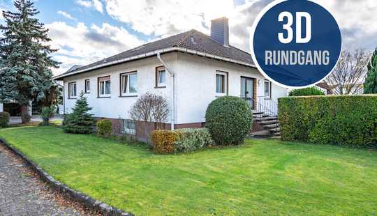 Bild von Bruchköbel: Großzügiger, modernisierungsbedürftiger Bungalow mit tollem Grundstück in ruhiger Lage