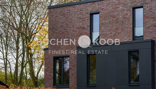 Bild von Modernes Neubau-Doppelhaus in HH-Gross Flottbek