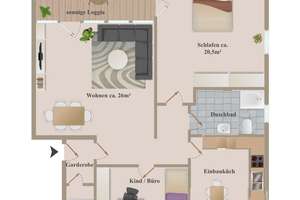 Traumhafte 3 Zimmer Wohnung mit Tiefgaragenstellplatz - Ellerau – Die vollständige Adresse der Immobilie erhältst du vom Anbieter., 25479 Ellerau – Vorschaubild 15