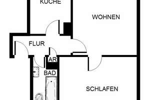 Erstbezug nach Sanierung! Wunderschöne 2-Zimmer-Wohnung – Peterskopfstr. 4, 68163 Lindenhof, Mannheim – Vorschaubild 3
