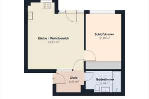 Düsseldorf-Volmerswerth: Stilvolle Gartenwohnung mit Tiefgaragen-Stellplatz, 10 Minuten von Rhein &  – Die vollständige Adresse der Immobilie erhältst du vom Anbieter., 40221 Volmerswerth, Düsseldorf – Vorschaubild 23