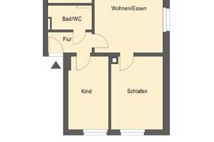***Gemütliche 3-Zimmer-Wohnung in Birkach*** – Erisdorfer Str. 82, 70599 Birkach-Nord, Stuttgart – Vorschaubild 2