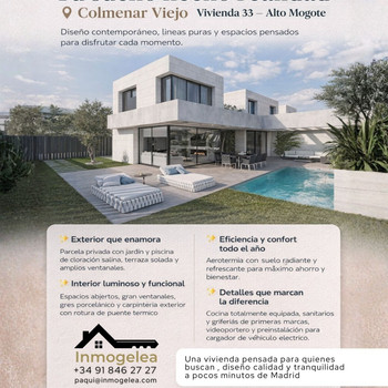 Chalet zum Verkauf in Colmenar Viejo, 4 Schlafzimmer.