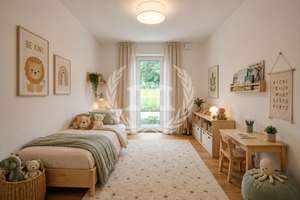 Sofort verfügbar: 3-Zi-Neubauwohnung im EG mit Terrasse & Garten | KfW40 QNG | TG-Stellplatz | W01 – Die vollständige Adresse der Immobilie erhältst du vom Anbieter., 93059 Reinhausen, Regensburg – Vorschaubild 7