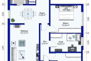 Mehr Raum für Ihr Leben – 4,5 ZKB mit Balkon, Kamin und Stellplatz! – Die vollständige Adresse der Immobilie erhältst du vom Anbieter., 68309 Käfertal, Mannheim – Vorschaubild 7