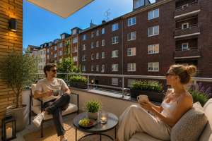 Unterbilk: Raum für Ihre Ideen – 4-Zimmer-Wohnung mit zwei Balkonen und Rheinturmblick – Die vollständige Adresse der Immobilie erhältst du vom Anbieter., 40219 Unterbilk, Düsseldorf – Vorschaubild 13