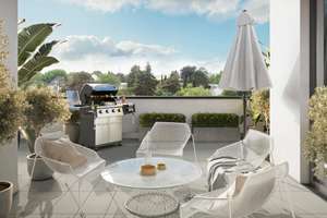 Modernes Penthouse-Apartment: 2-Zimmer-Wohnung mit hoher Rendite im wachstumsstarken Umfeld