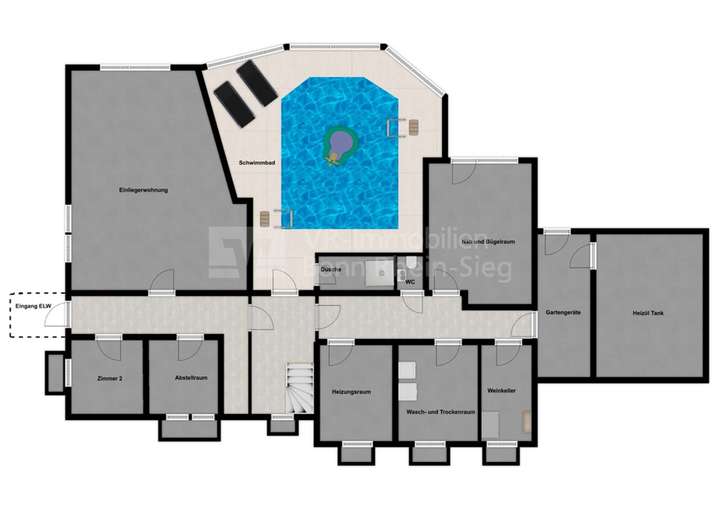 Grundriss Untergeschoss