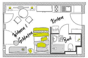 Urban Living Cologne – Stylish Studio for Students & Professionals – Mengelbergstraße 2, 50676 Altstadt/Süd, Köln – Vorschaubild 12