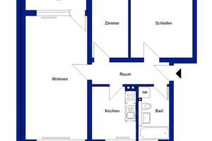 Wohnkomfort pur: Gemütliche Loggia und großzügiger Wohnbereich – Klausenerstr. 6, 38444 Detmerode, Wolfsburg – Vorschaubild 4