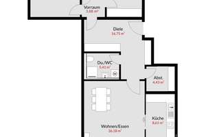 Solln - Hell. Modern. Familienfreundlich - Mit ruhigem Sonnenbalkon! – Die vollständige Adresse der Immobilie erhältst du vom Anbieter., 81479 Solln, München – Vorschaubild 14