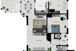 Ebenerdiges Einfamilienhaus mit Doppelgarage auf Hintergrundstück in Oldenburg-Krusenbusch – Die vollständige Adresse der Immobilie erhältst du vom Anbieter., 26135 Krusenbusch, Oldenburg (Oldenburg) – Vorschaubild 13