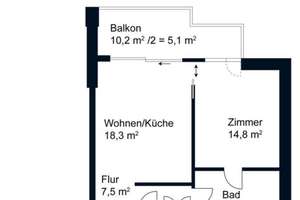 Eden Tower Frankfurt – Exklusives Investment mit Top-Renditepotenzial | Stilvoll möbliert – 60327 Gallus, Frankfurt am Main – Vorschaubild 41