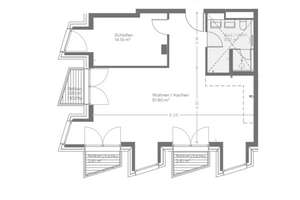 Exklusive 2-Zimmer-Wohnung im modernen Neubau zur Miete – Infanteriestraße 14a, 80797 Schwere-Reiter-Straße, München – Vorschaubild 1