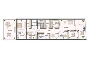 Penthouse in Bestlage mit unverbaubarem Blick auf die Sparrenburg! – Die vollständige Adresse der Immobilie erhältst du vom Anbieter., 33602 Mitte, Bielefeld – Vorschaubild 3