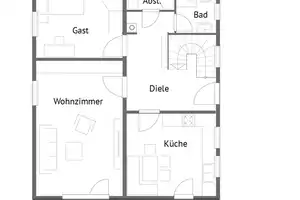 vermietetes Einfamilienhaus mit Einliegerwohnung in ruhiger Lage von Unterhaunstadt – Ingolstadt – Vorschaubild 15