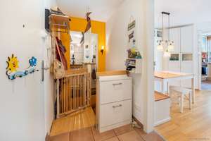 Helle 2-Zi.-Gartenwhg mit Hobbyraum (Wohn-/Nutzfläche ca. 93 m²) im Maisonettestil in der Lerchenau! – Die vollständige Adresse der Immobilie erhältst du vom Anbieter., 80935 Lerchenau-Ost, München – Vorschaubild 2