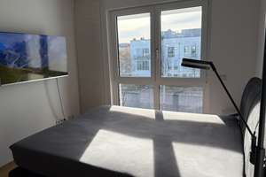 Neubau vollmöbl. 2,5 -Zi Penthouse Whg -Balkon u Dachterrasse in Muc-Aubing, 5 Min. S-Bahn Leienfels – Ilse-Fehling-Str. 8, 81245 Altaubing, München – Vorschaubild 16